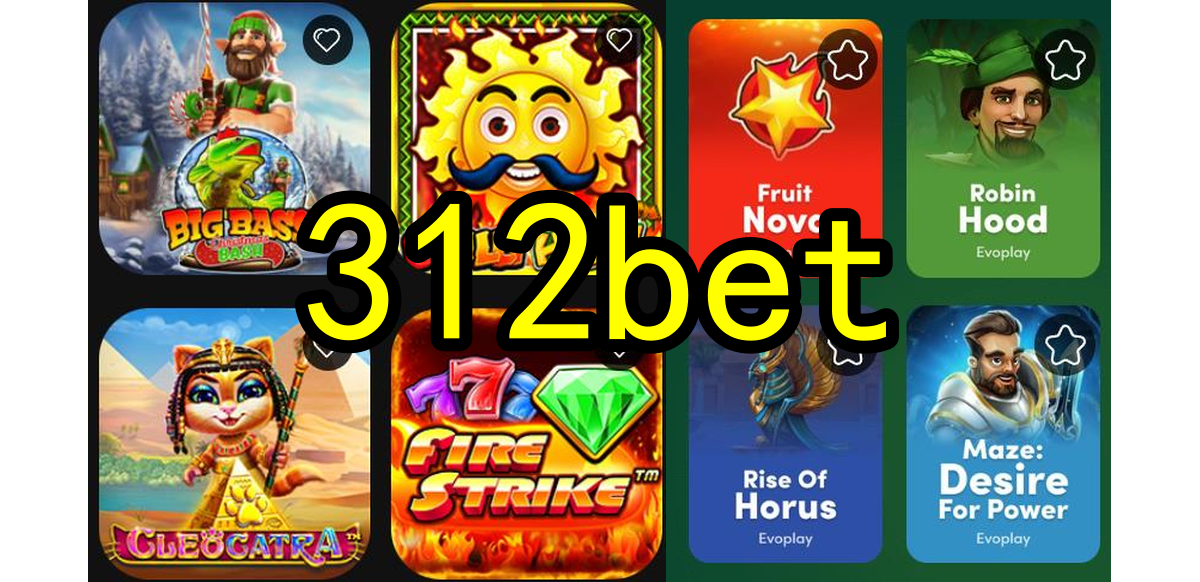 Slots Online 312bet.Com - Diversão e Ganhos a Cada Giro